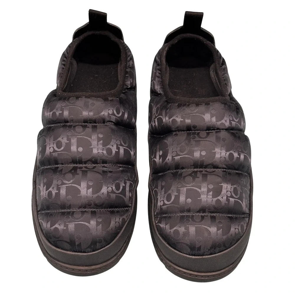 Size 10 - Dior Snow Slipper 'Quilted Dior Oblique - Black'